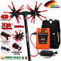 Ελαιοραβδιστικό Αχινός Quatro 4D NEO MAC 1000W Brushless 12 έως 21v Μήκος 2,40m με Mπαταρία Πλάτης 48Αh