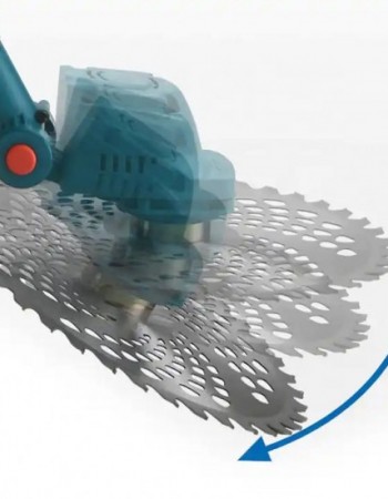 ΘΑΜΝΟΚΟΠΤΙΚΟ ΕΠΑΝΑΦΟΡΤΙΖΟΜΕΝΟ ΤΗΛΕΣΚΟΠΙΚΟ BORSTAIN 60V ΜΕ ΜΕΣΙΝΕΖΑ ΚΑΙ ΔΙΣΚΟ