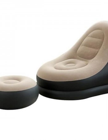 Φουσκωτή Πολυθρόνα Με Υποπόδιο Αδιάβροχα Inflatable Air Sofa 