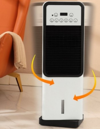 Air cooler και θερμαντικό 2 σε 1 με παγοκύστες 1800w