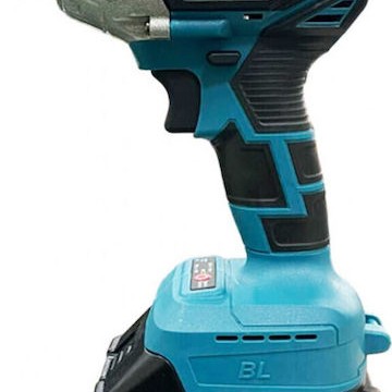 Bisutime 2σε1 Μπουλονόκλειδο παλμικό κατσαβίδι Μπαταρίας 48V 2x5Ah