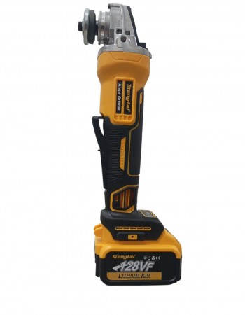 Γωνιακός τροχός 128Vf με μπαταρίες Li-Ion και δίσκο 125mm