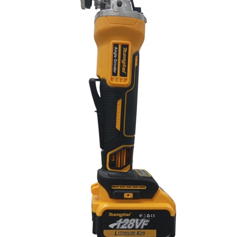 Γωνιακός τροχός 128Vf με μπαταρίες Li-Ion και δίσκο 125mm