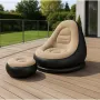 Φουσκωτή Πολυθρόνα Με Υποπόδιο Αδιάβροχα Inflatable Air Sofa 