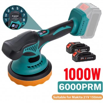  Τριβείο  1000W  επαναφορτιζόμενο λιθίου 125MM X2 ΜΠΑΤΑΡΙΕΣ 21V 2AH 