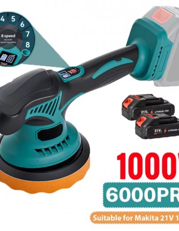 Τριβείο  1000W  επαναφορτιζόμενο λιθίου 125MM X2 ΜΠΑΤΑΡΙΕΣ 21V 2AH