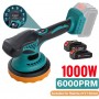  Τριβείο  1000W  επαναφορτιζόμενο λιθίου 125MM X2 ΜΠΑΤΑΡΙΕΣ 21V 2AH 