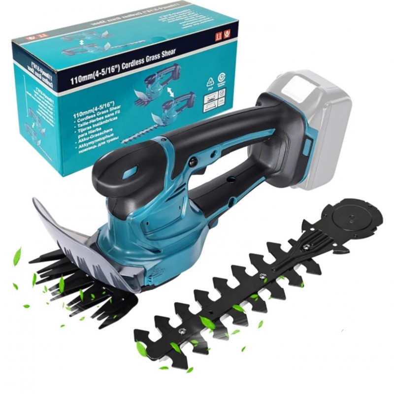 Ασύρματο ψαλίδι μπορντούρας και γρασίδι 2 σε 1 συμβατό με 2 μπαταρίες 48V 3AH φορητό ηλεκτρικό ψαλίδι μπορντούρας Yofuly για θάμνους, κήπο, γρασίδι, γκαζόν