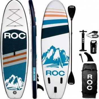 ΣΑΝΙΔΑ SUP MALL-RY017 ΦΟΥΣΚΩΤΗ ΜΕ ΔΙΠΛΟ ΚΟΥΠΙ, ΑΞΕΣΟΥΑΡ ΚΑΙ ΣΑΚΙΔΙΟ ΜΕΤΑΦΟΡΑΣ, 305X79X15CM