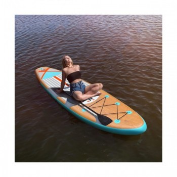 ΣΑΝΙΔΑ SUP MALL-RY014 ΦΟΥΣΚΩΤΗ ΜΕ ΔΙΠΛΟ ΚΟΥΠΙ, ΑΞΕΣΟΥΑΡ ΚΑΙ ΣΑΚΙΔΙΟ ΜΕΤΑΦΟΡΑΣ, 320X81X15CM