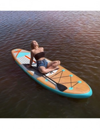 ΣΑΝΙΔΑ SUP MALL-RY014 ΦΟΥΣΚΩΤΗ ΜΕ ΔΙΠΛΟ ΚΟΥΠΙ, ΑΞΕΣΟΥΑΡ ΚΑΙ ΣΑΚΙΔΙΟ ΜΕΤΑΦΟΡΑΣ, 320X81X15CM