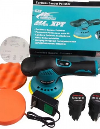 Επαναφορτιζόμενος αλοιφαδόρος 280W με δίσκο 150mm και ταχύτητες έως 5500rpm