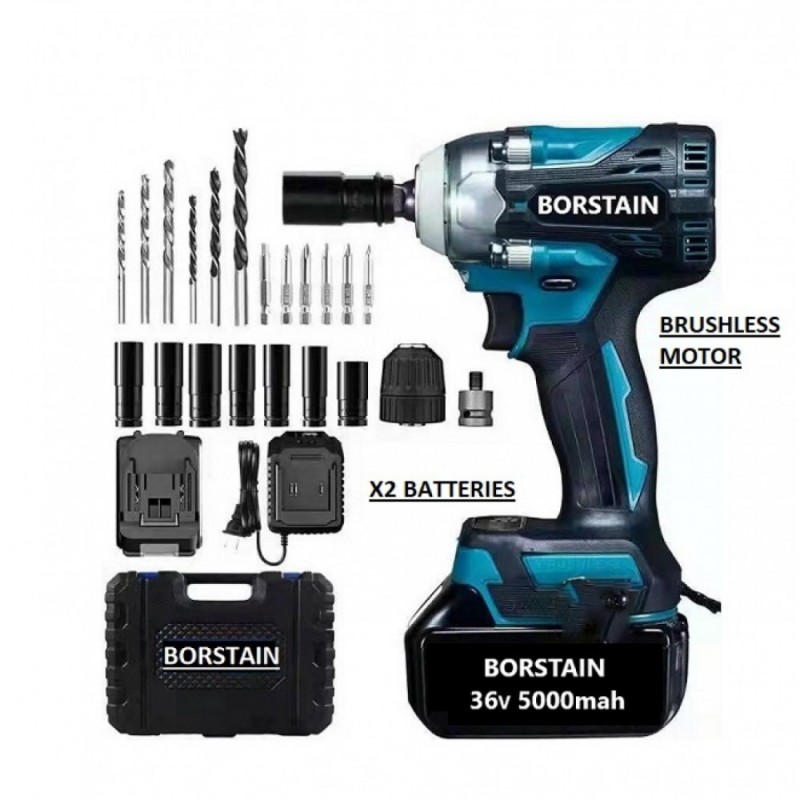 Παλμικό μπουλονόκλειδο με ρυθμιζόμενες ταχύτητες