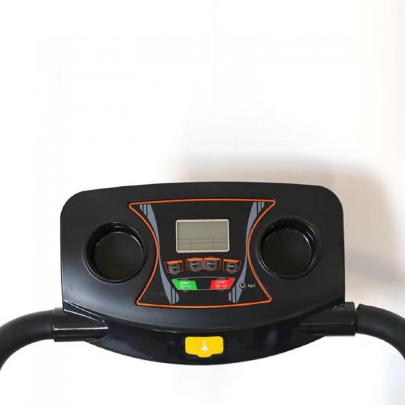 Διάδρομος γυμναστικής ηλεκτρικός αναδιπλούμενος 2.0hp σε μαύρο