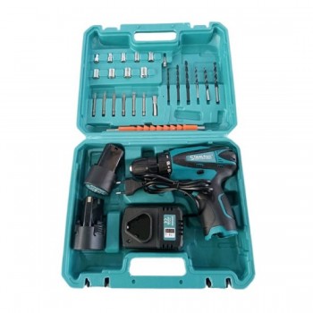 EΠΑΝΑΦΟΡΤΙΖΟΜΕΝΟ  ΔΡΑΠΑΝΟ  ΒΙΔΟΛΟΓΟΣ 21V 5A -DAFLONG με 2 μπαταριες