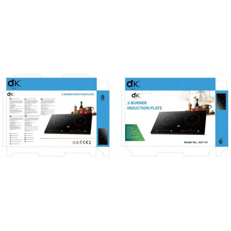 Ισχυρή ηλεκτρική επαγωγική εστία 3500W, ιδανική για επαγγελματική χρήση 