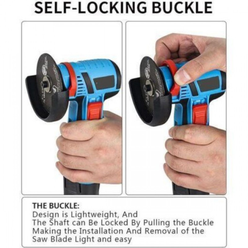 Γωνιακός Τροχός Μπαταρίας λείανσης 76mm – Στίλβωσης 12V 19500rpm ΜΕ 2 Μπαταρίες