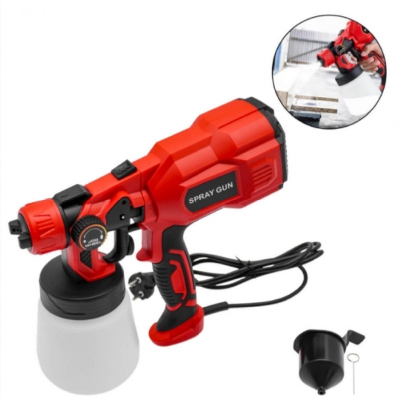 Πλήρες σετ πιστολιού βαφής με αξεσουάρ