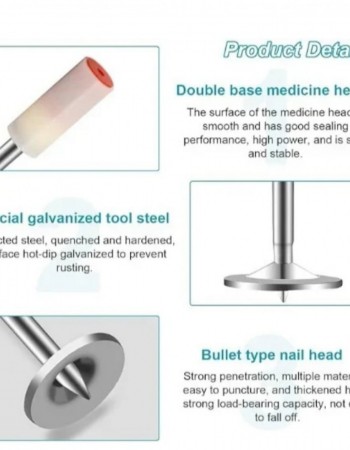 200 τμχ Καρφιά Μπετού για Καρφωτικό Χειρός 45mm