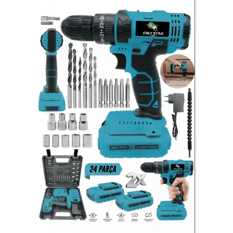 Ασύρματο κατσαβίδι με υψηλής ποιότητας πλαστικό