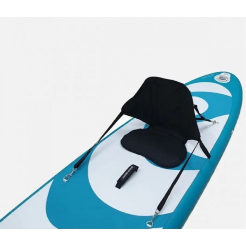 Κάθισμα για σανίδα SUP μαύρο, ρυθμιζόμενο και άνετο