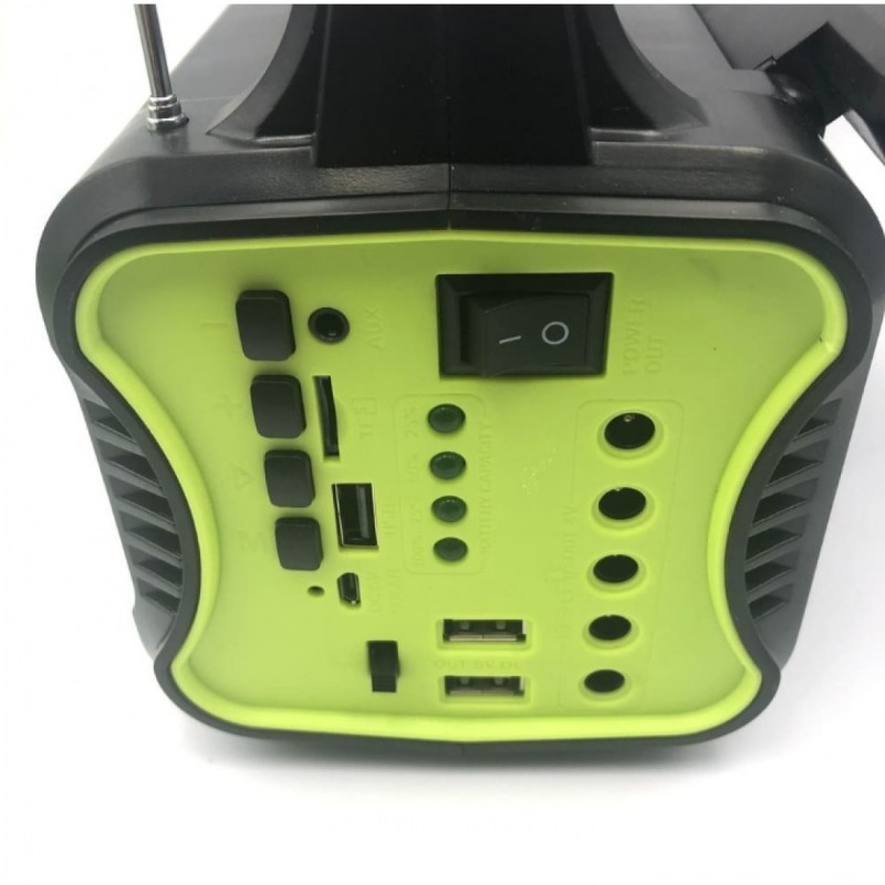 ΣΥΣΤΗΜΑ ΗΛΙΑΚΟΥ ΦΩΤΙΣΜΟΥ-ΦΟΡΤΙΣΗΣ ΚΑΙ ΡΑΔΙΟΦΩΝΟ GD-8076