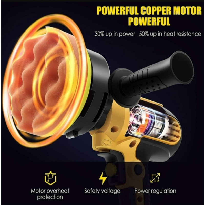 Τριβείο - Αλοιφαδόρος Ρεύματος Με Ρύθμιση Στροφών 