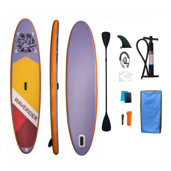 ΣΑΝΙΔΑ SUP MALL-YX012 ΦΟΥΣΚΩΤΗ ΜΕ ΔΙΠΛΟ ΚΟΥΠΙ, ΑΞΕΣΟΥΑΡ ΚΑΙ ΣΑΚΙΔΙΟ ΜΕΤΑΦΟΡΑΣ, 290X79X15CM