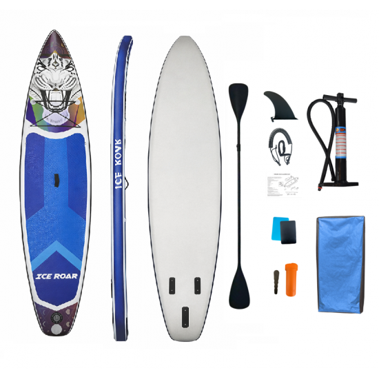 ΣΑΝΙΔΑ SUP MALL-YX015 ΦΟΥΣΚΩΤΗ ΜΕ ΔΙΠΛΟ ΚΟΥΠΙ, ΑΞΕΣΟΥΑΡ ΚΑΙ ΣΑΚΙΔΙΟ ΜΕΤΑΦΟΡΑΣ, 350X83X15CM