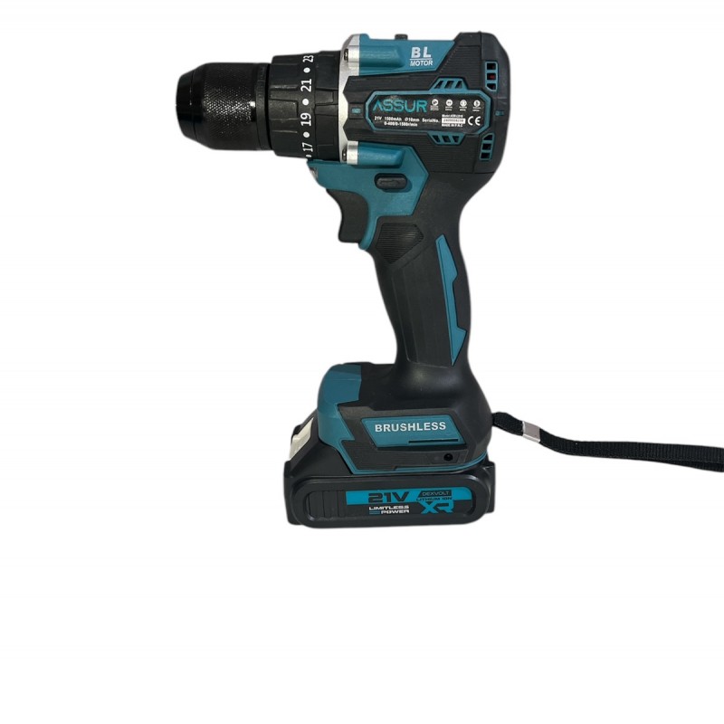 Δραπανοκατσάβιδο με φορτιστή, βαλίτσα μεταφοράς και LED φωτισμό