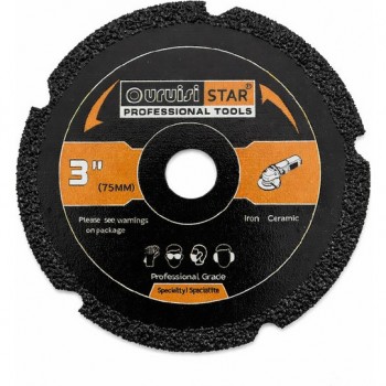 Δίσκος Κοπής 3" 75mm για Σίδερο και Κεραμικά Ouruisi Star