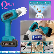 Ασύρματο Ηλεκτρικό Σκουπάκι Αυτοκινήτου – Vacuum Cleaner – Πετρόλ