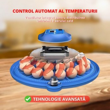 Αυτόματη Εκκολαπτική Μηχανή 52 εώς 80 αυγών BORSTAIN ΜΕ ψηφιακή οθόνη LCD